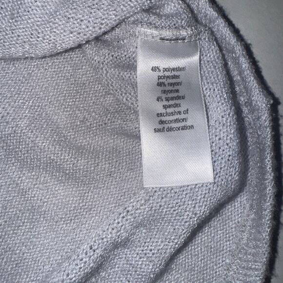 Studio Y Women M Sweater Embellishments Rhinestones Beads Everyday Casual Fall - Picture 5 of 7